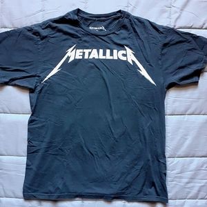 Metallica Black and White Shirt